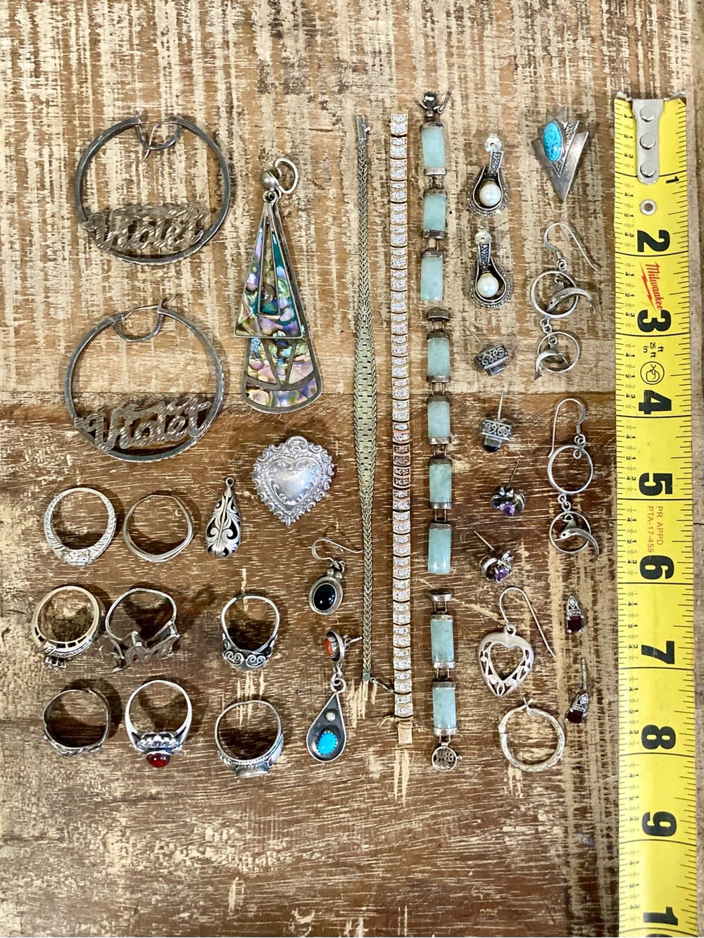 Broken Sterling Silver Jewelry Lot for Crafting - Picture 3 of 17